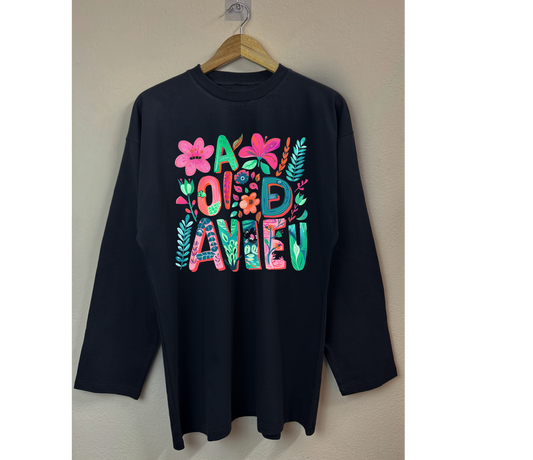 Floral Colorful Regular Fit Long Sleeve T-shirt